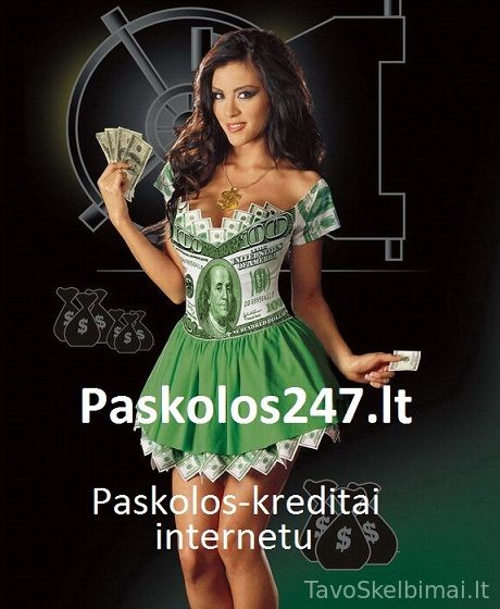 Greitos paskolos internetu. Vartojamosios paskolos be užstato.