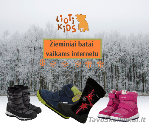 Liuti.lt: kokybiški ir patogūs žieminiai batai vaikams internetu