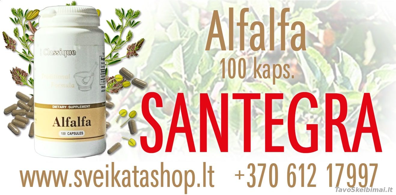 Alfalfa 100 kaps Santegra