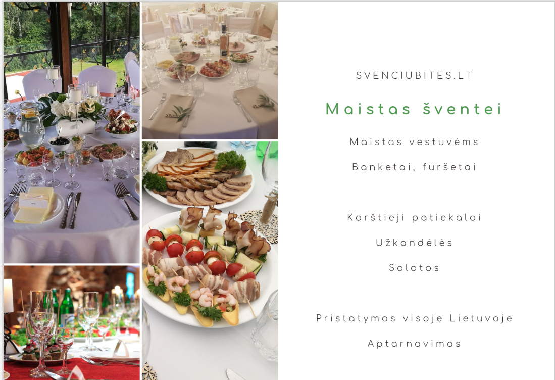 Vestuvių stalas. Maistas vestuvėms. banketai, furšetai